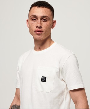 Superdry Surplus Goods Rövidujjú Boxy Pocket Férfi Pólók Fehér | PEMOA9285